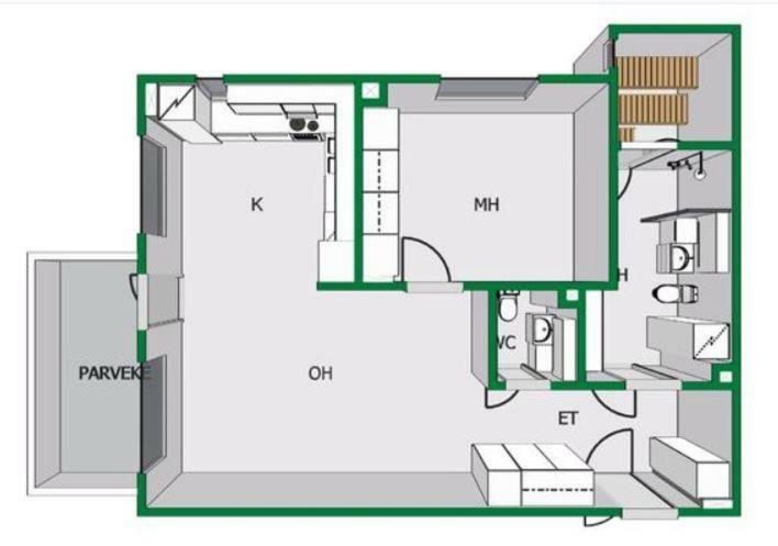 Northern Lights Apartment Rovaniemi Luaran gambar